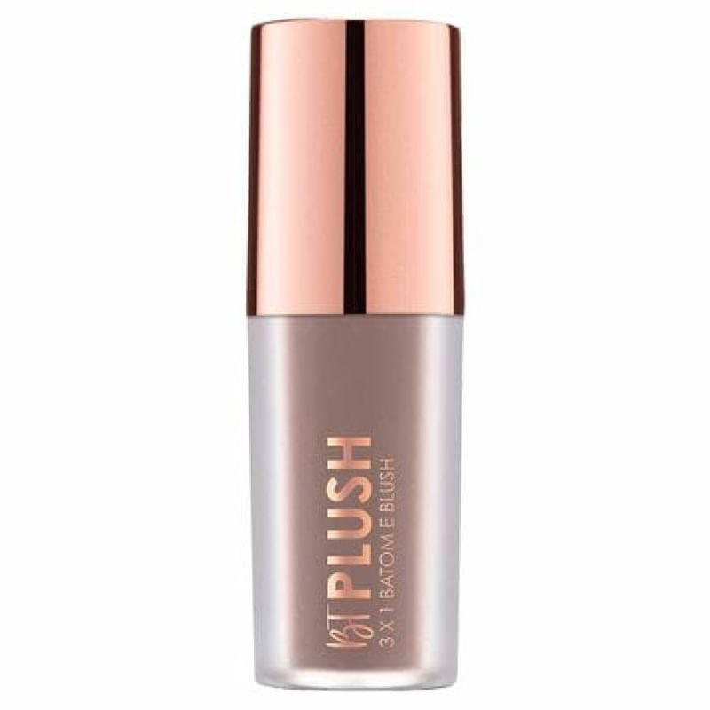 Bruna Tavares BT Plush Latte - Batom Multifuncional 3X1 6g