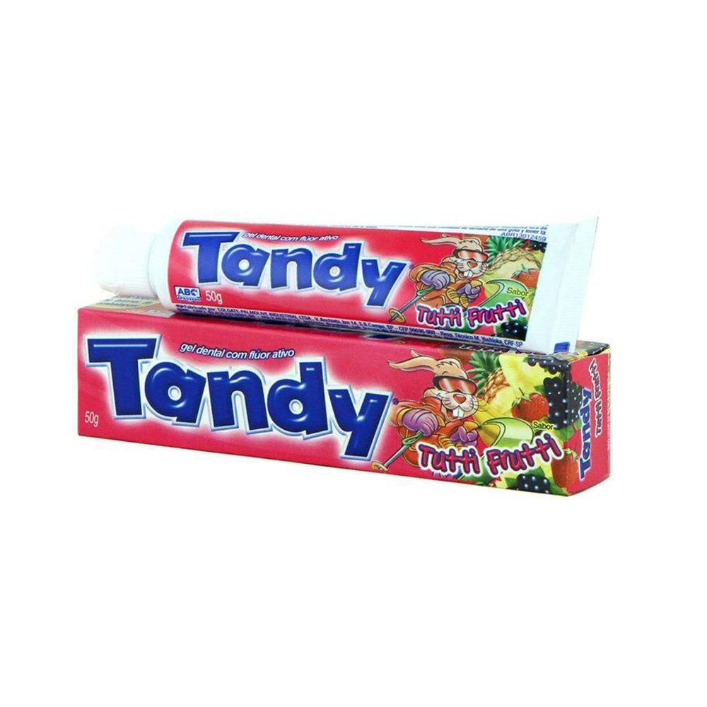 Creme Dental Infantil Tandy Tutti Frutty Bisnaga 50g