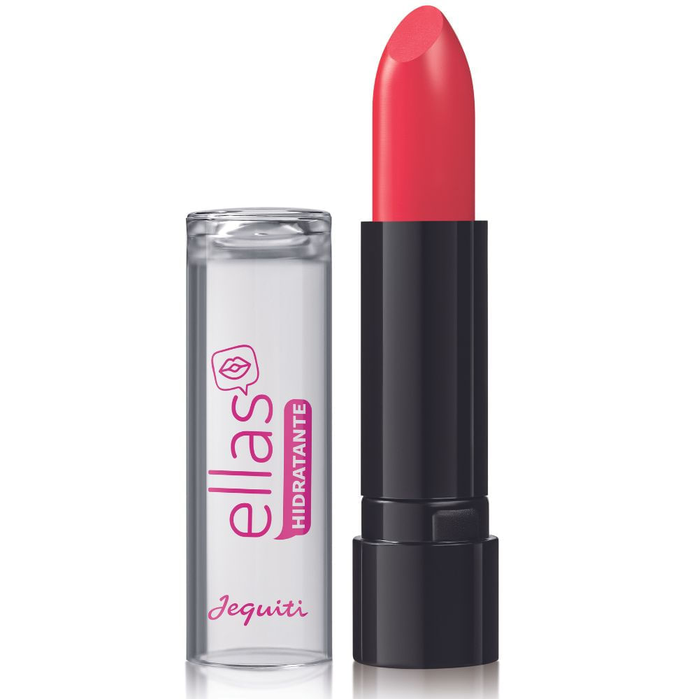 Batom Hidratante Ellas Jequiti Vermelho Desejo 3,5 g