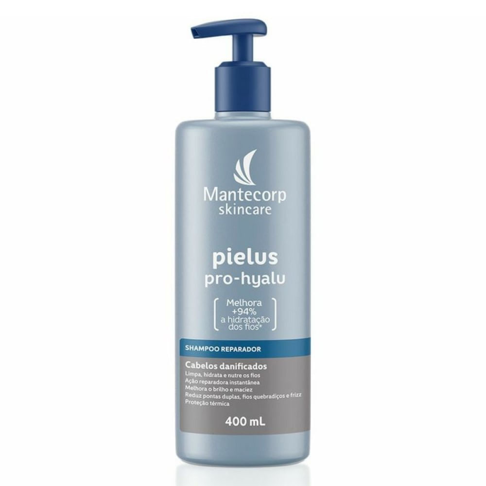Shampoo Reparador Mantecorp Skincare Pielus Pro-hyalu 400ml