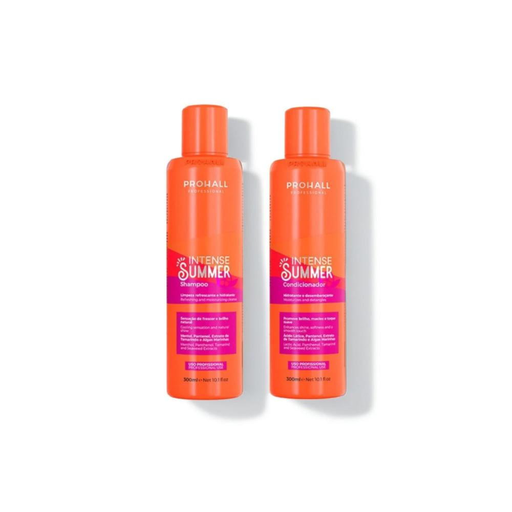 Kit Intense Summer Prohall: Proteção Sol, Sal e Poluição