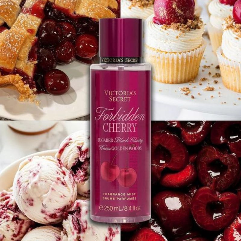 Forbidden Cherry - Victoria's Secret Body Mist - Spray Perfumado