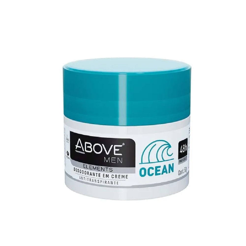Desodorante Em Creme Above Men Elements Ocean 48h 50g