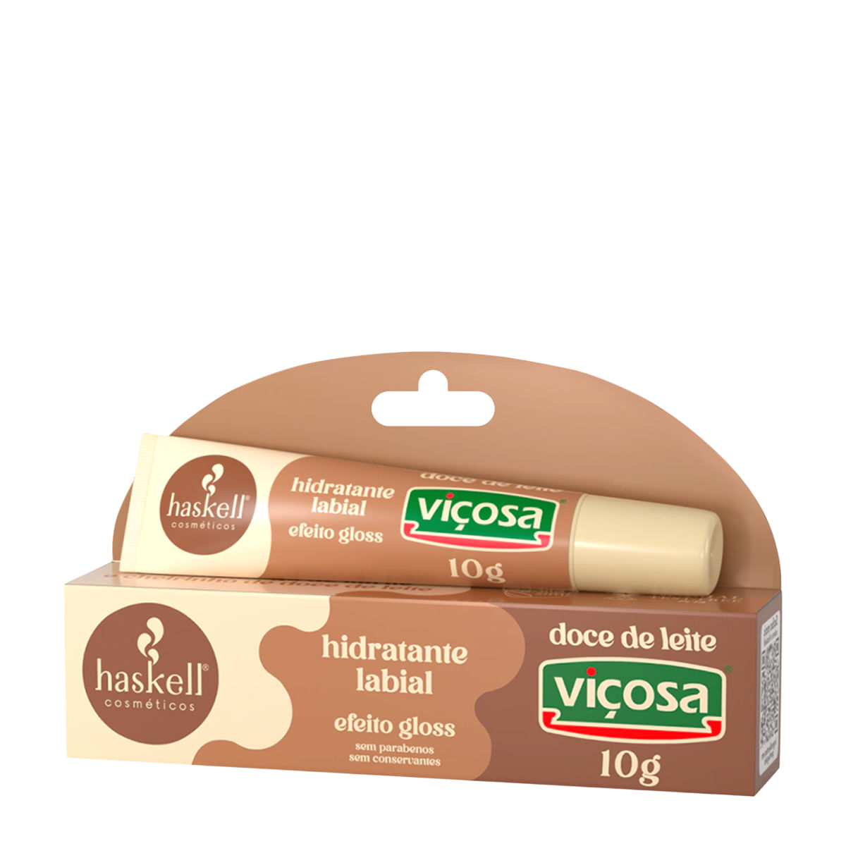 Haskell Doce de Leite Viçosa - Hidratante Labial 10g