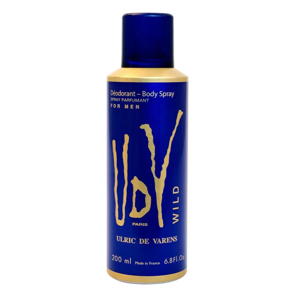 Desodorante Body Spray Wild Ulric De Varens Masculino 200ml