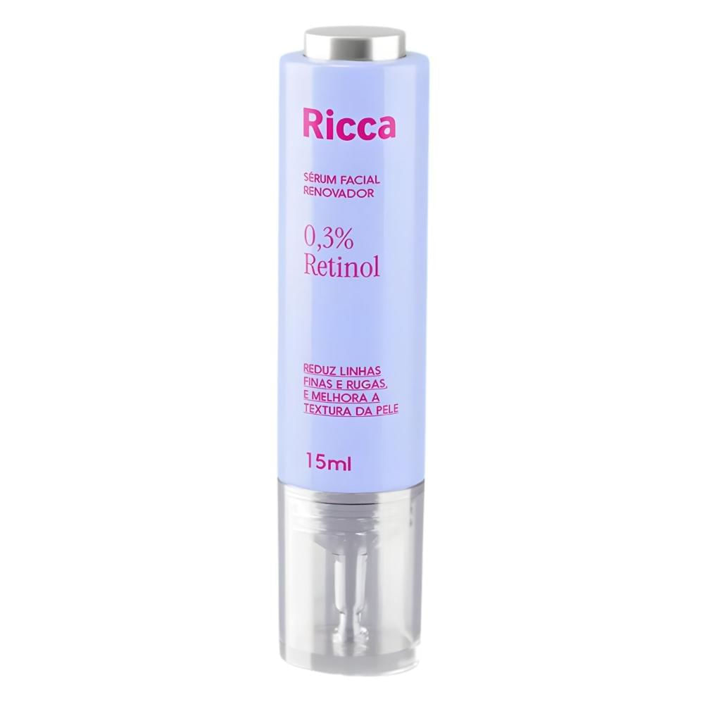 Sérum Facial Renovador Ricca 0,3% Retinol 15ml