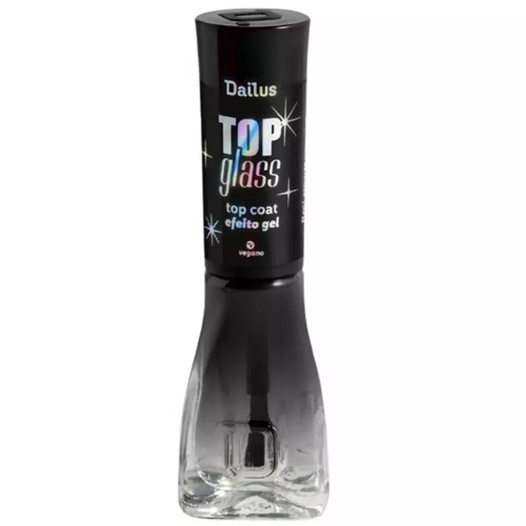 Top Coat Glass Efeito Gel - DAILUS