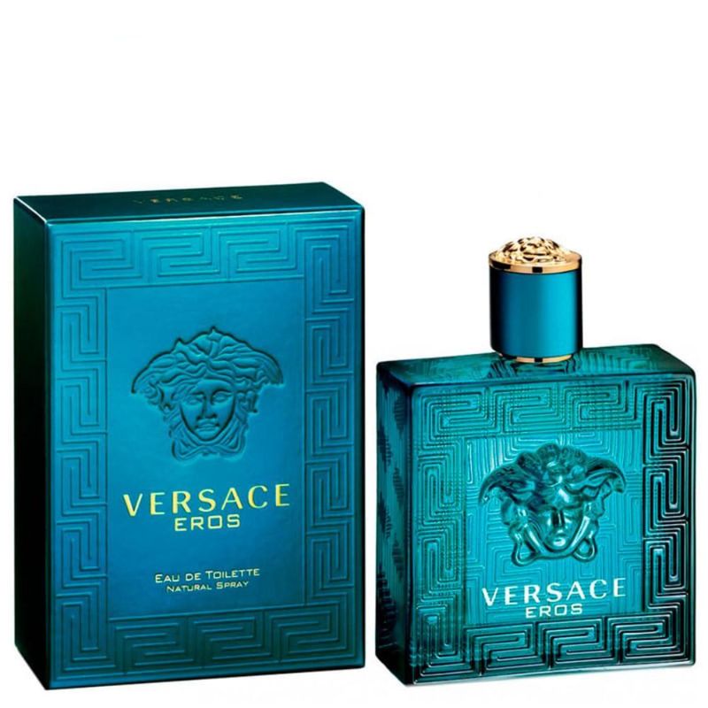 VERSACE EROS Eau de Toilette 100ml 新品 Versace Eros Versace EDT Masculino 100ml - Época Cosméticos