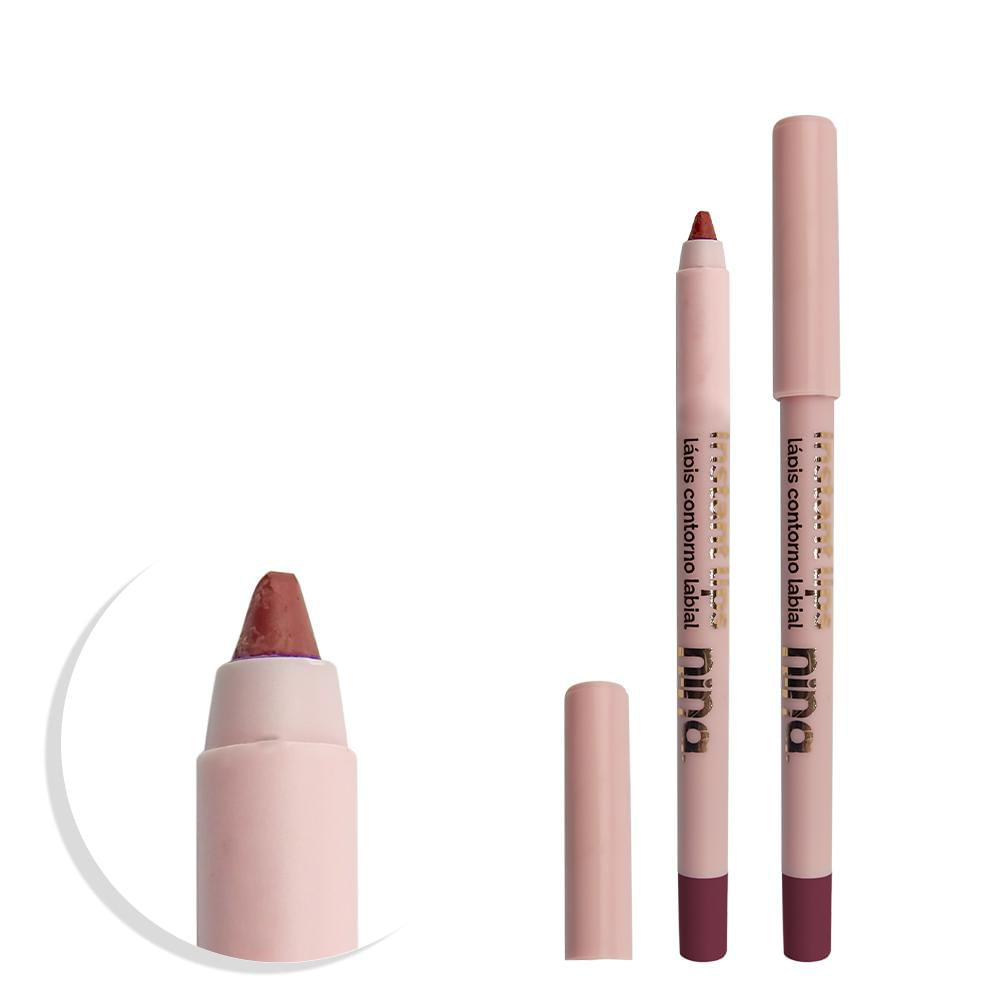 Lápis para Contorno Labial Principio | Nina Makeup