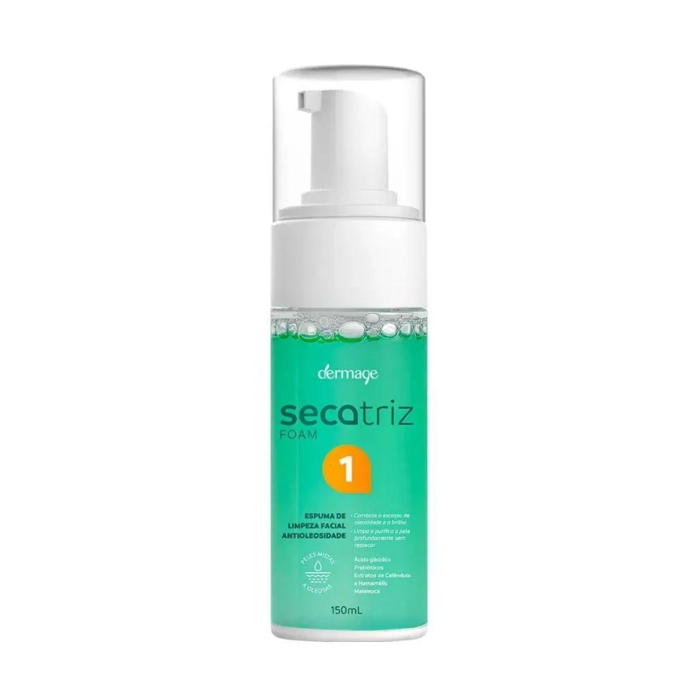 Espuma de Limpeza Facial Antioleosidade Dermage Secatriz Foam 150ml