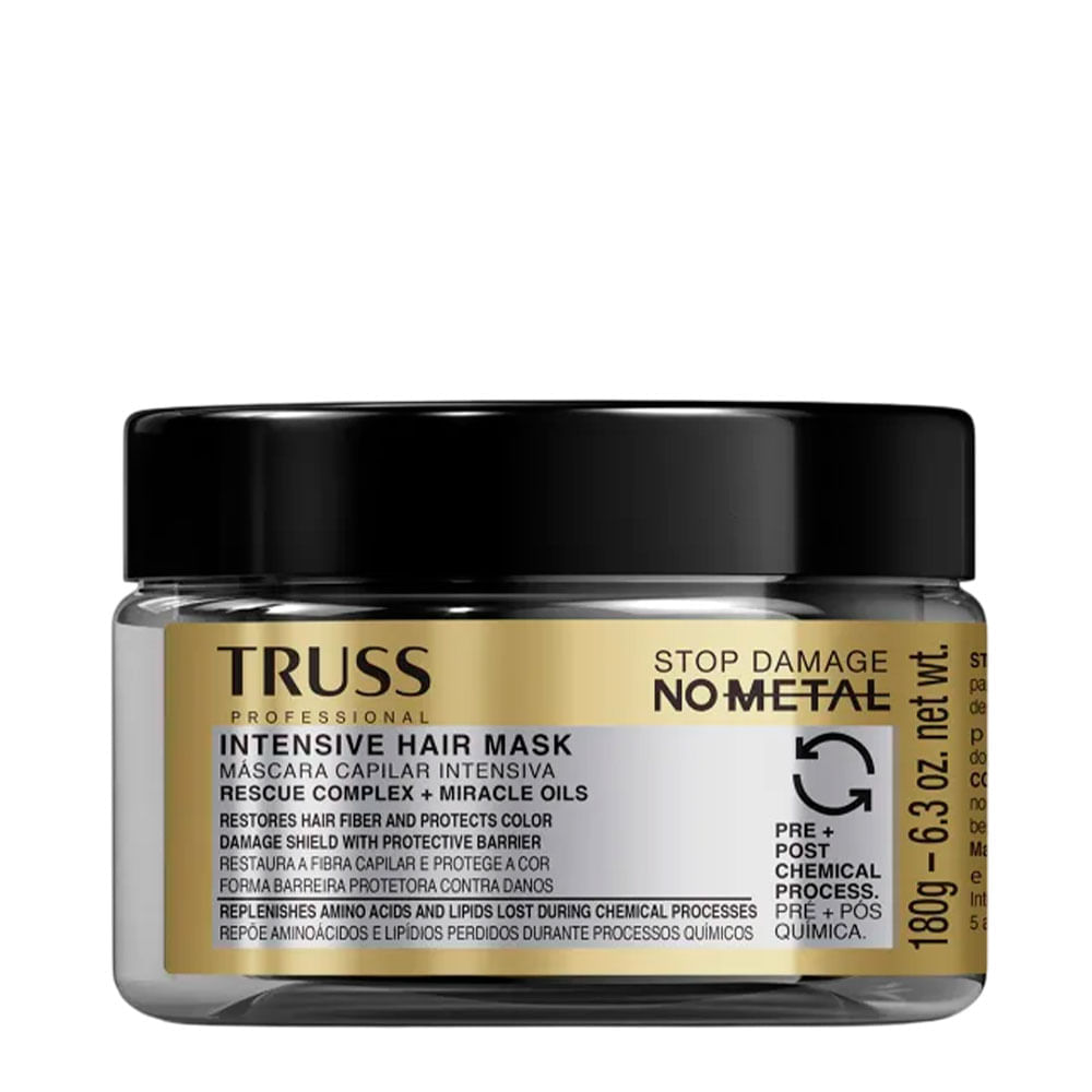 Truss Professional Stop Damage no Metal - Máscara Capilar