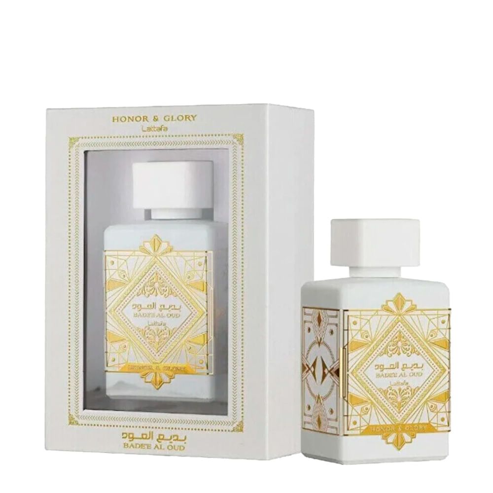 Lattafa Badee Al Oud Honor E Glory Eau de Parfum Perfume Árabe
