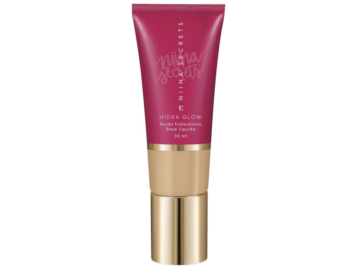 Base Eudora Niina Secrets Hydra Glow Líquida Cor 25 30ml