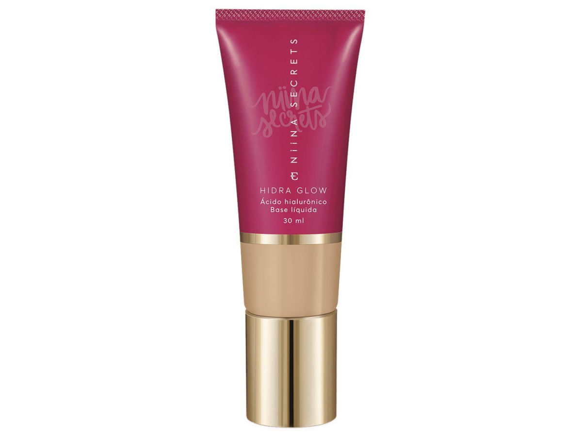 Base Eudora Niina Secrets Hydra Glow Líquida Cor 10 30ml