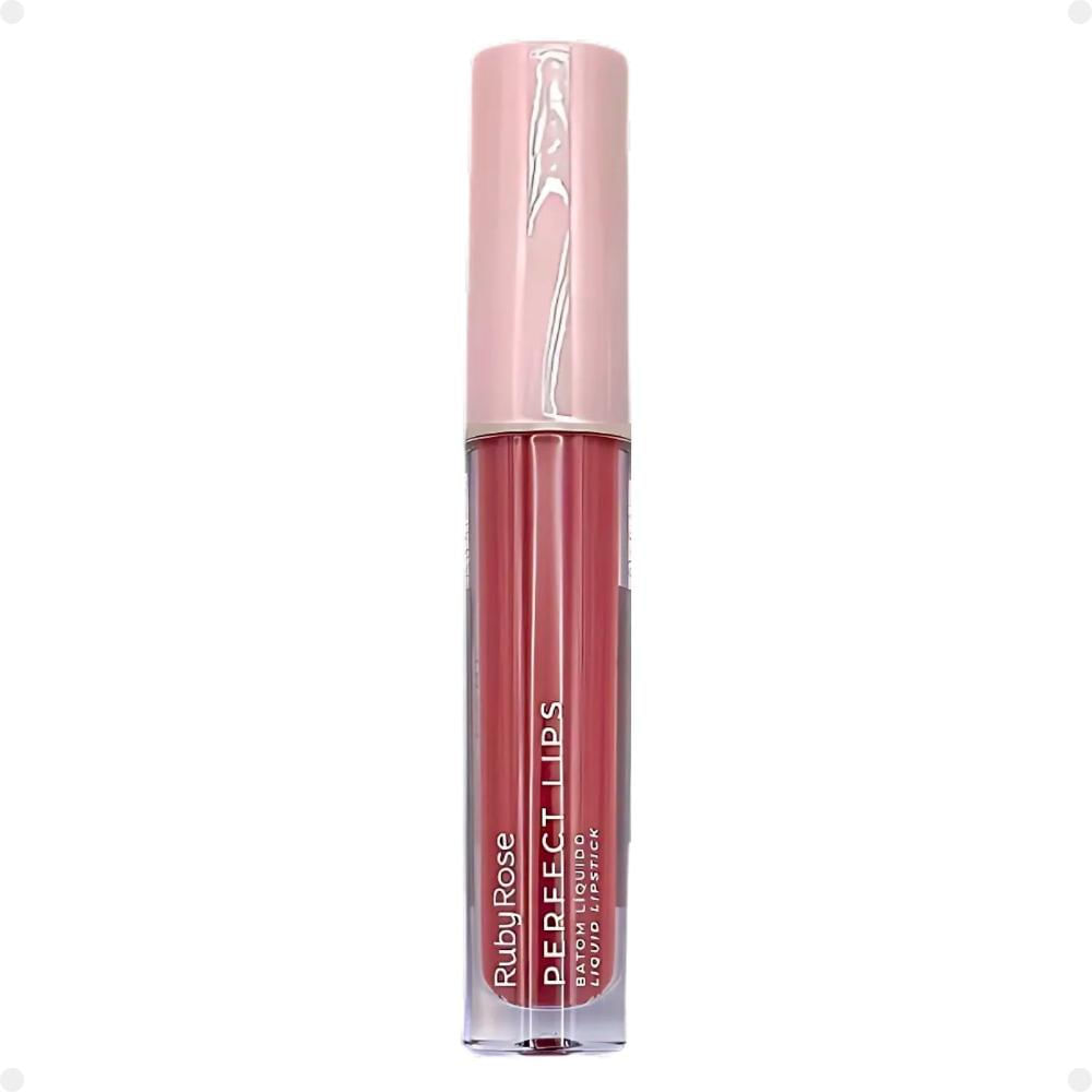 Batom Líquido Ruby Rose Perfect Lips Boss Babe HB-L6200-3