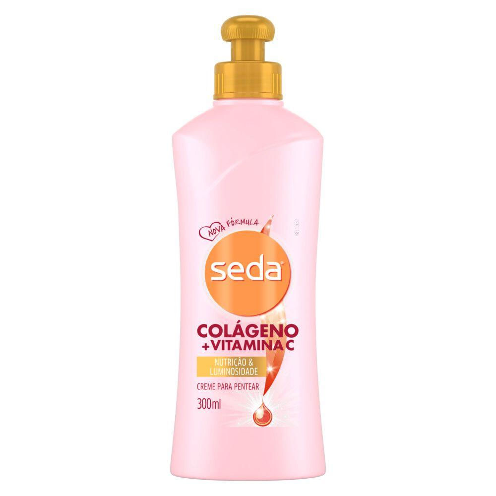 Creme para Pentear Seda By Niina Secrets Colágeno + Vitamina C 300ml