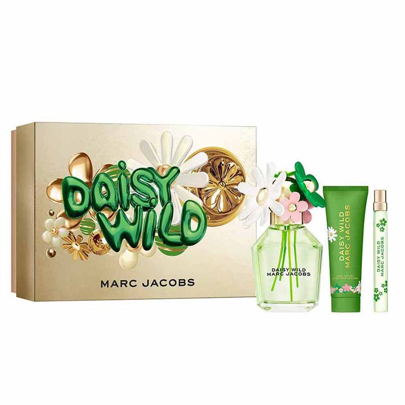 Coffret Marc Jacobs Daisy Wild Kit - Perfume EDP + Loção Corporal