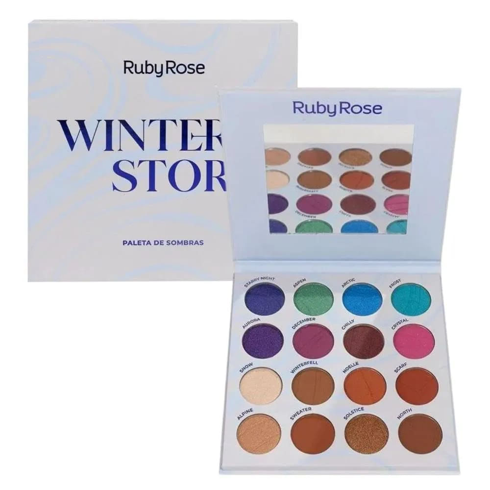 Paleta de Sombras Winter Storm - Ruby Rose
