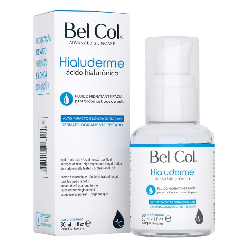 Hialuderme Fluido Ácido Hialurônico Bel Col