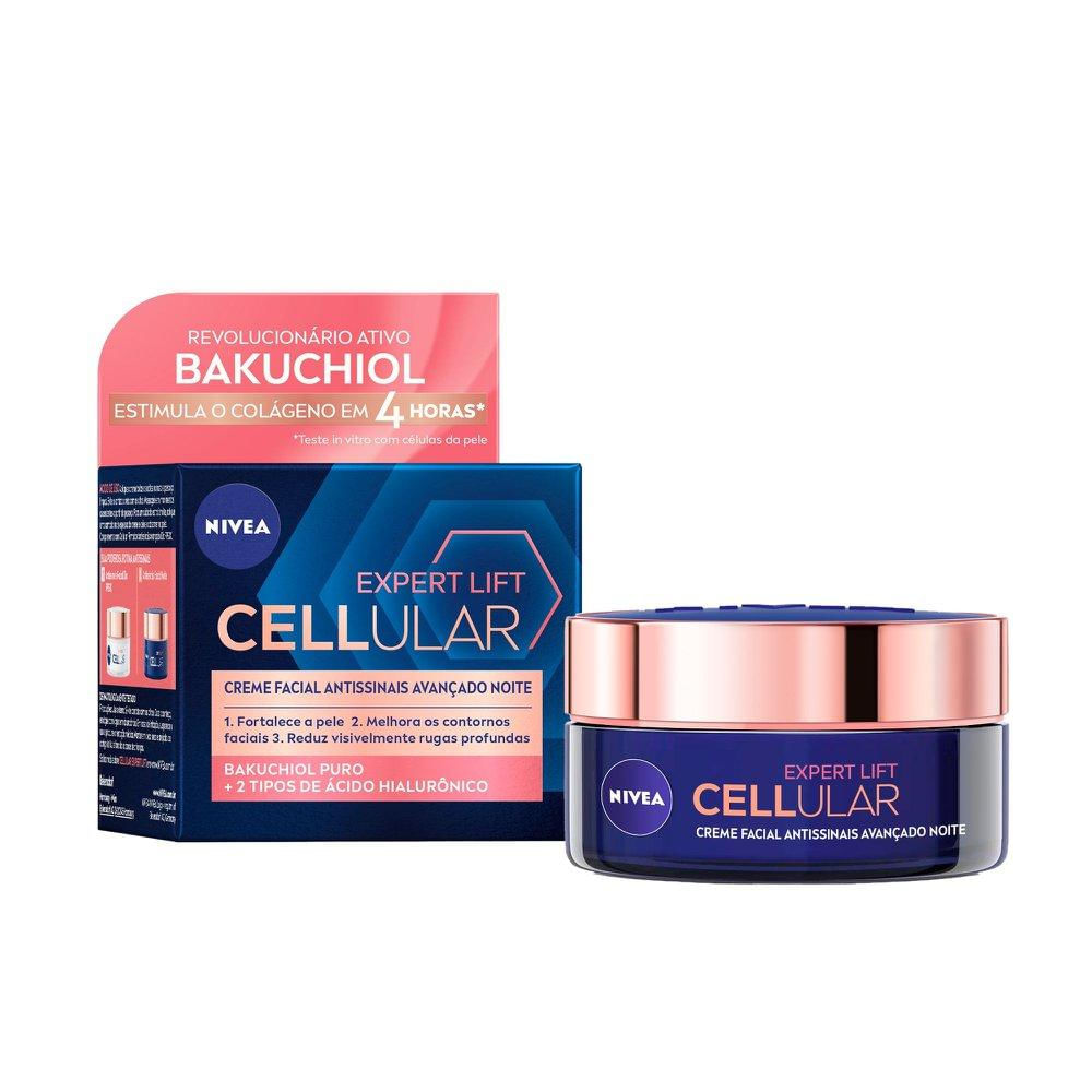 Creme Facial NIVEA Antissinais Cellular Lift Noite 50ml