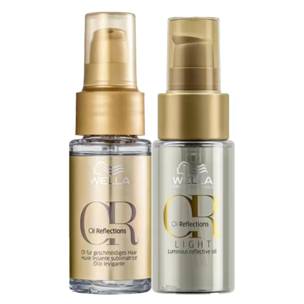 Kit Wella Oil Reflections Óleo Reflective 30ml + Óleo Light