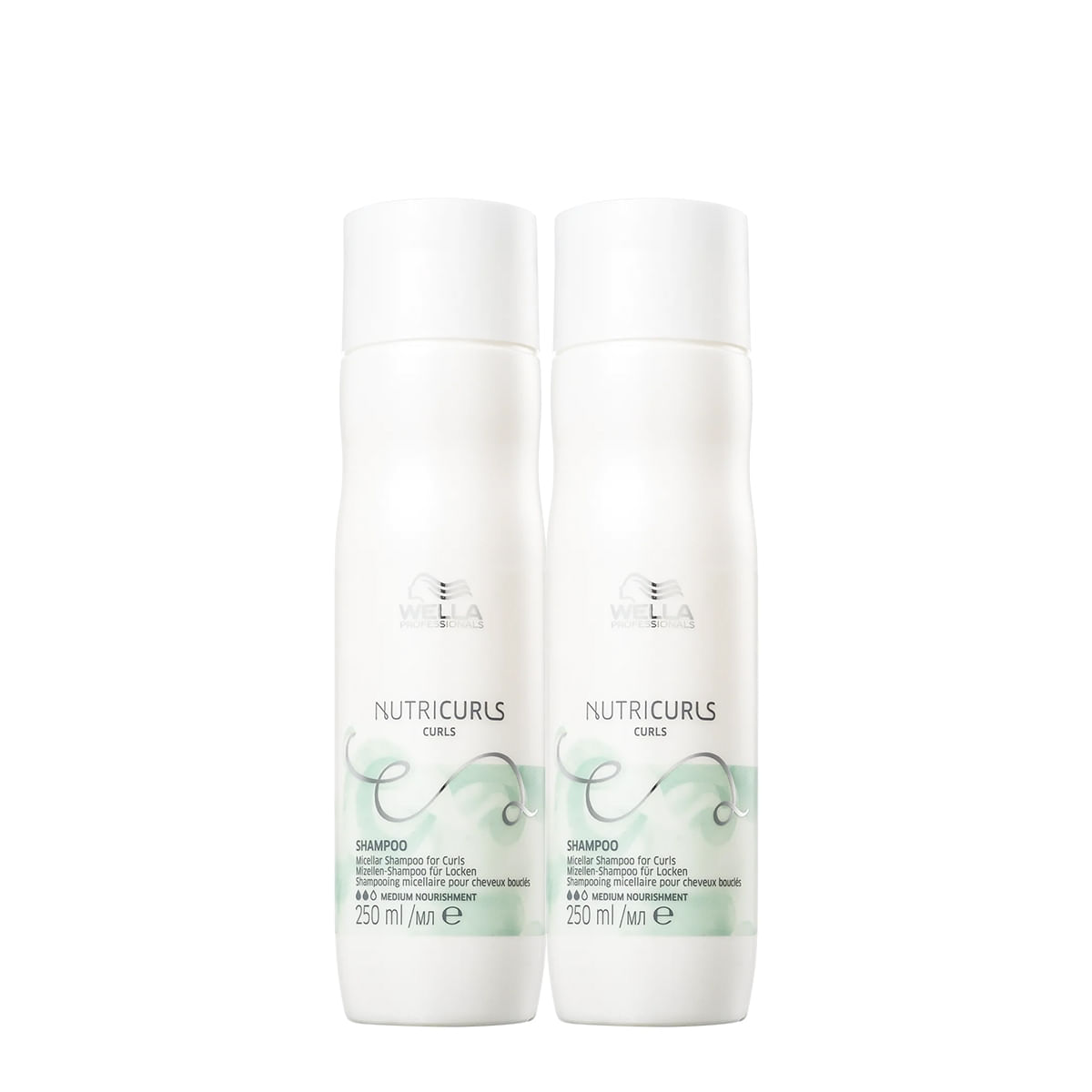 Kit Wella Professionals Nutricurls Shampoo Extra (2 unidades)