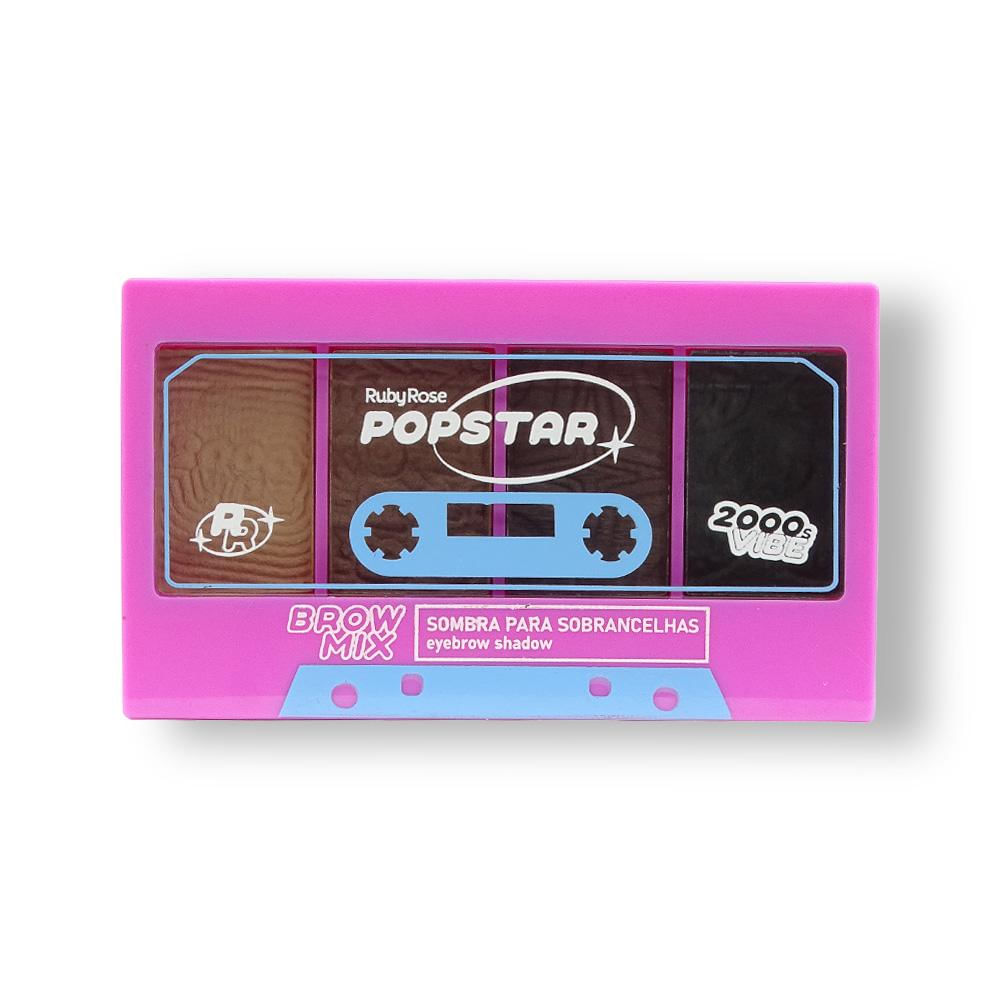 Sombra Para Sobrancelhas Ruby Rose Popstar Brow Mix Hbe2510