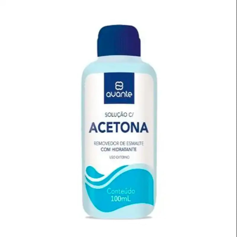 Removedor com Acetona Azul Avante 100ML