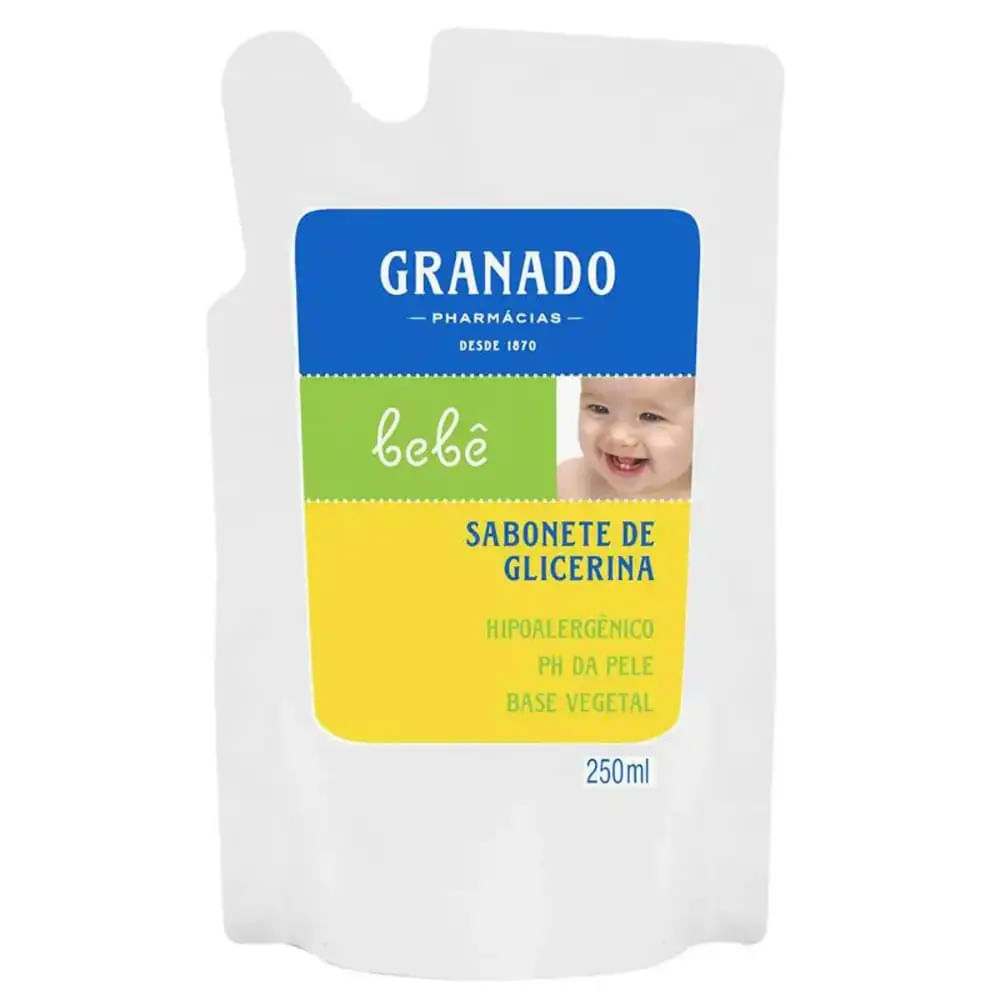 Sabonete Líquido de Glicerina para Bebê Granado 250ML