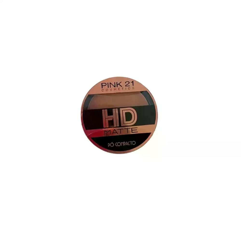 Pó Compacto Matte Hd 03 Pink21