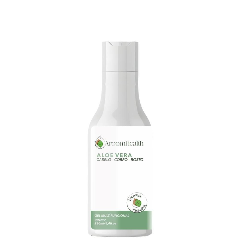 AroomHealth Gel de Aloe Vera multifuncional 250ml - Fórmula exclusiva