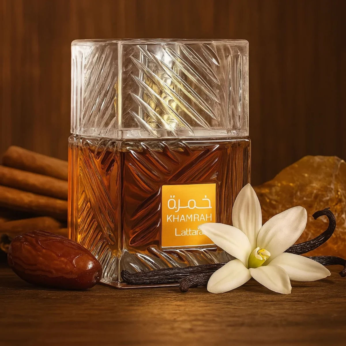 Perfume Árabe Unissex Khamrah de Lattafa EDP 100ml - Época Cosméticos