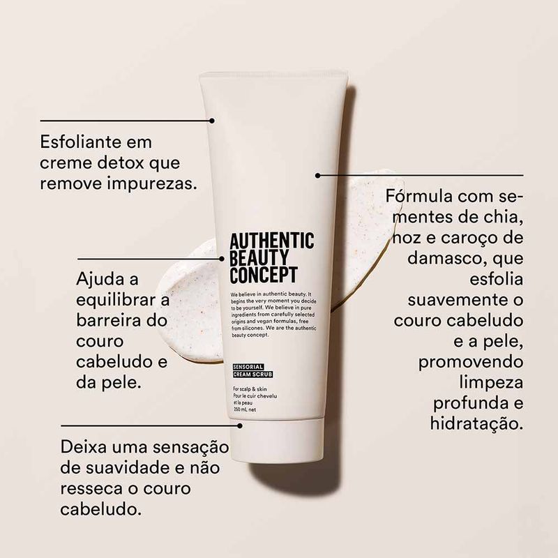 Esfoliante Para o Couro Cabeludo Authentic Beauty Concept - Época
