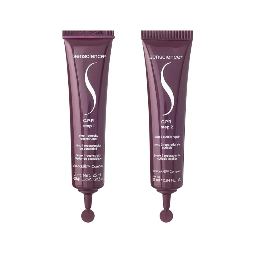Kit Tratamento Reconstrutor Step 1 e 2 2x25ml - Senscience