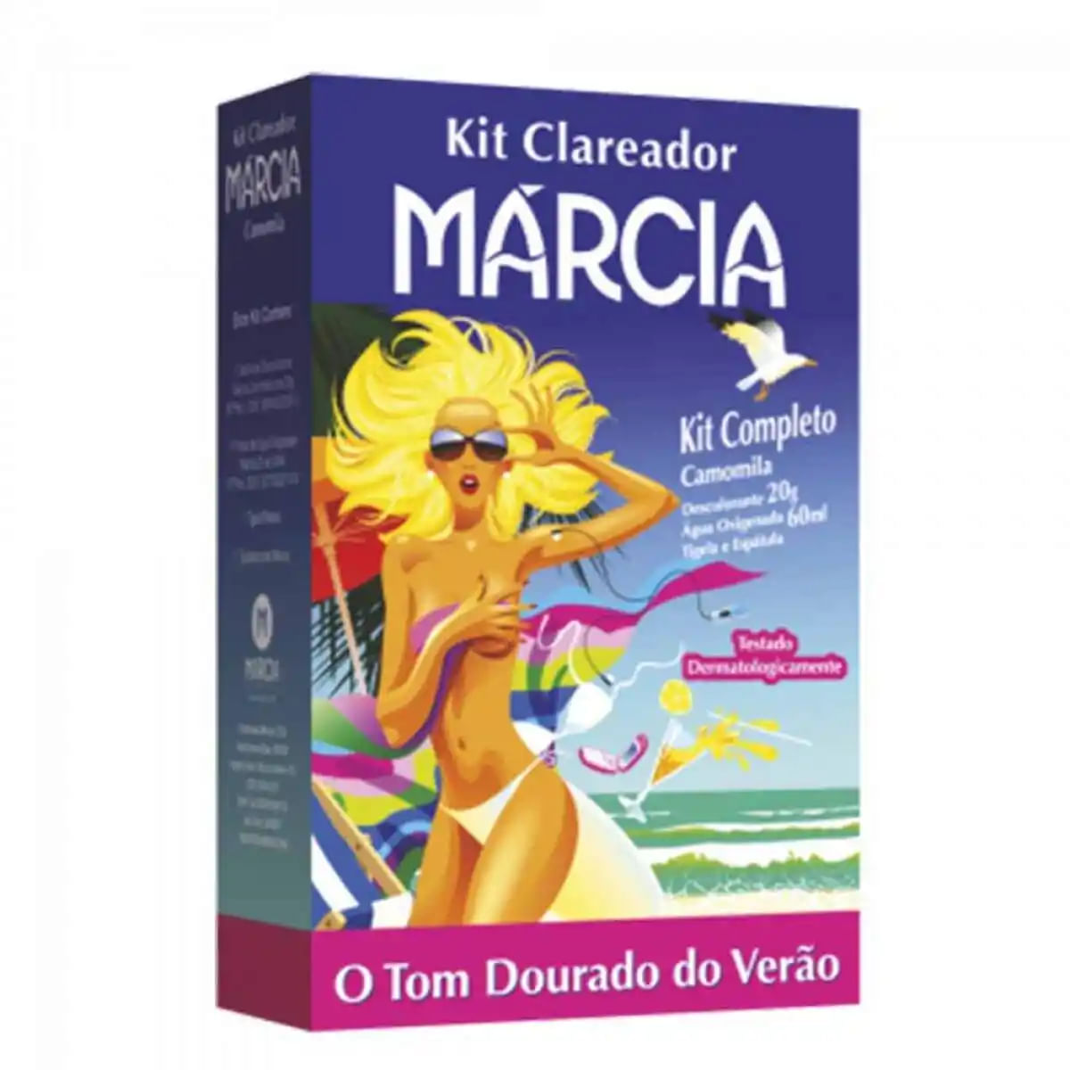 Kit Descolorante Camomila Márcia
