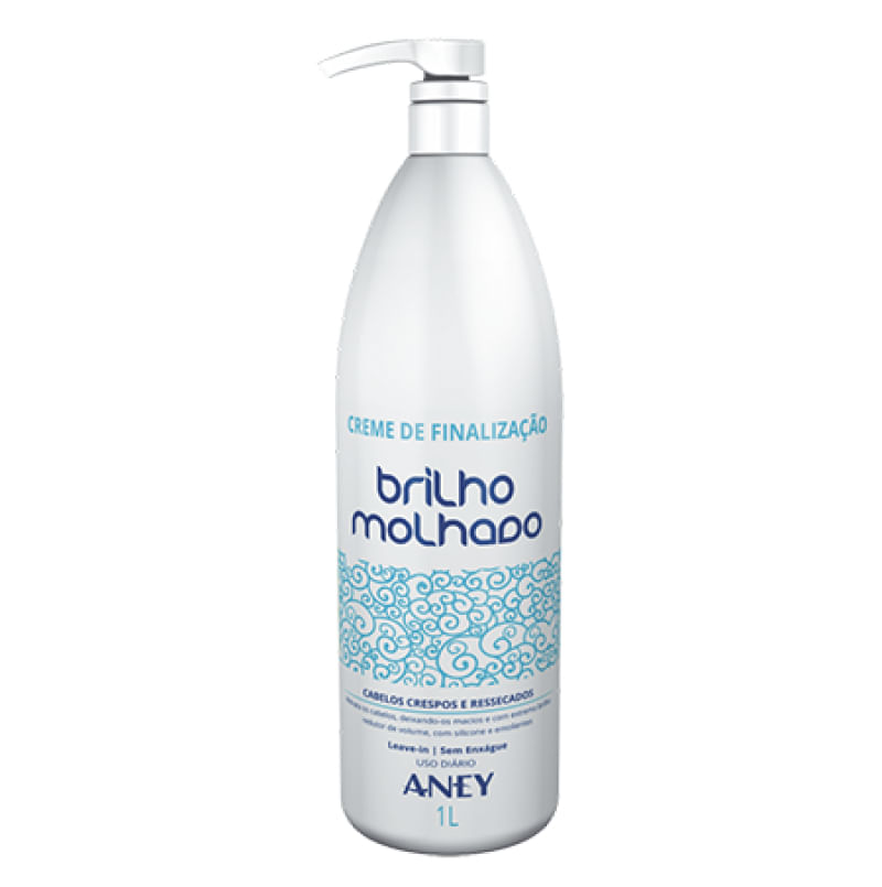 Creme de Pentear Brilho Molhado Aney 1L