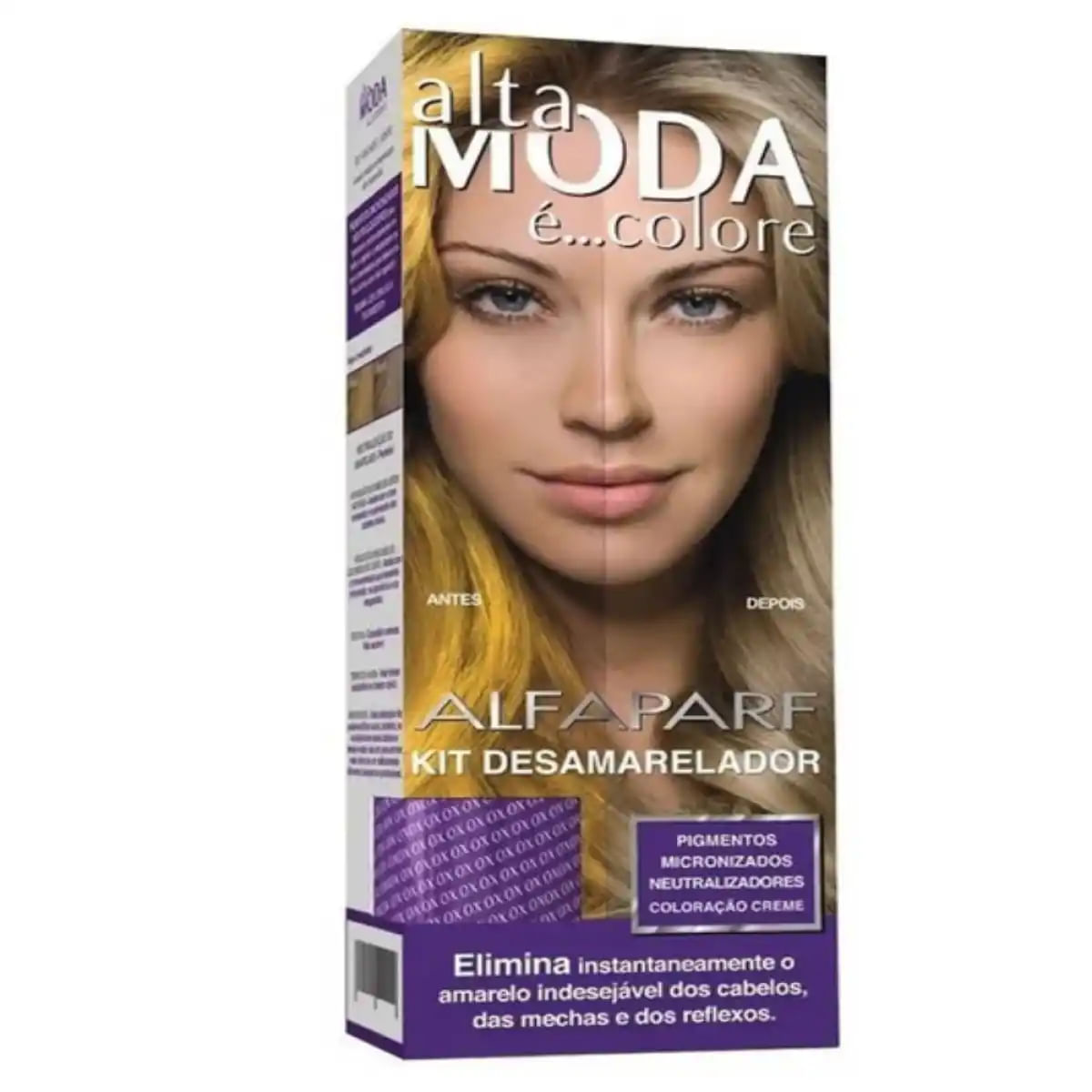 Coloração Alta Moda Desamarelador Alfaparf 150G