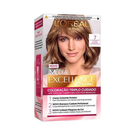 Coloração Imedia 70 Loiro Natural Loreal