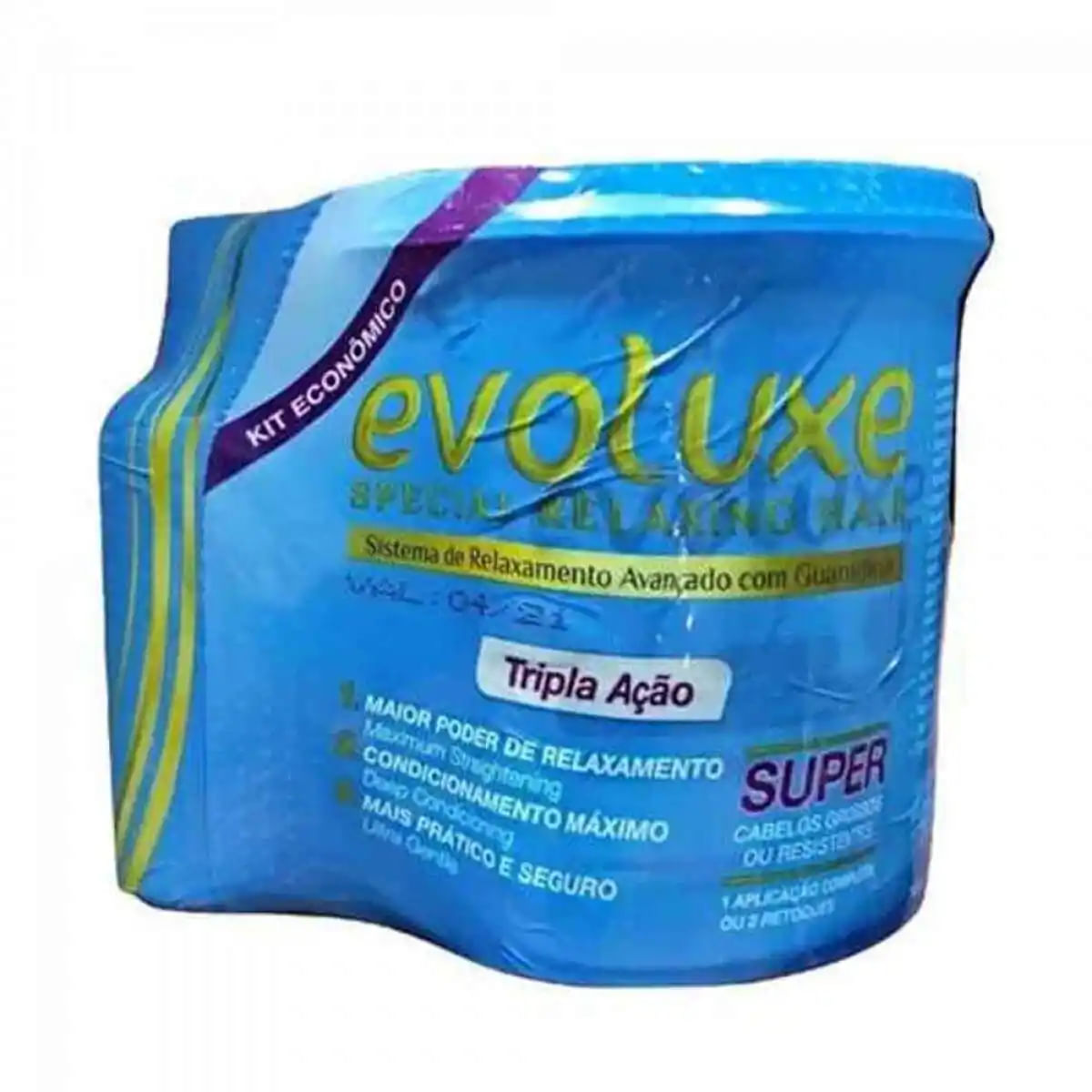 Guanidina Super Relaxamento Grossos Resistentes Evoluxe