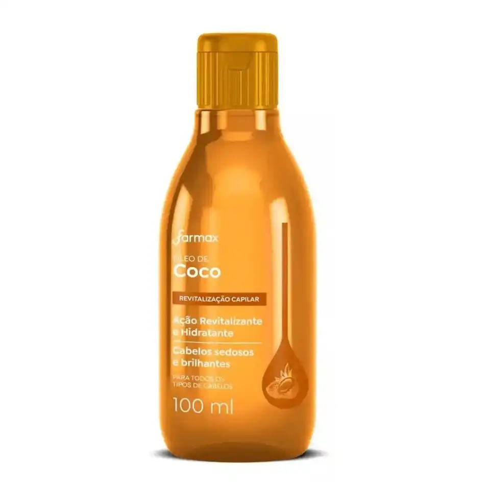 Óleo de Coco Farmax 100Ml