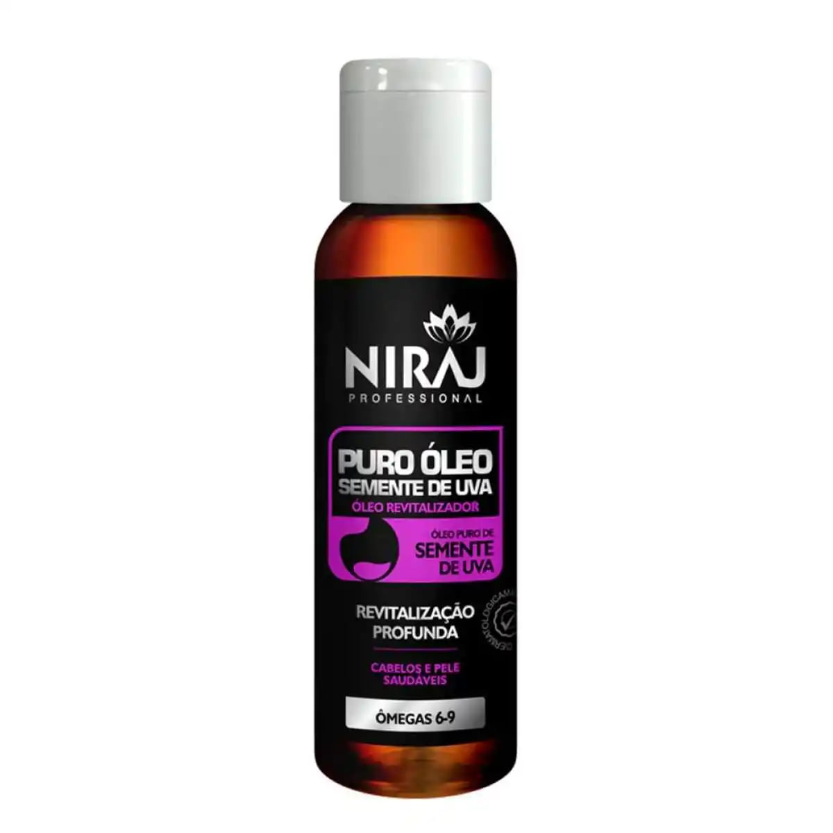 Óleo Semente de Uva Pura Niraj 60Ml