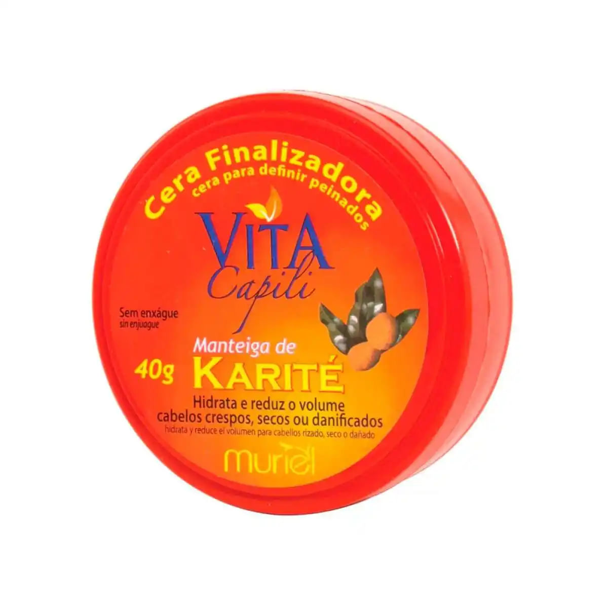 Cera Finalizadora Manteiga Karité Muriel 40G