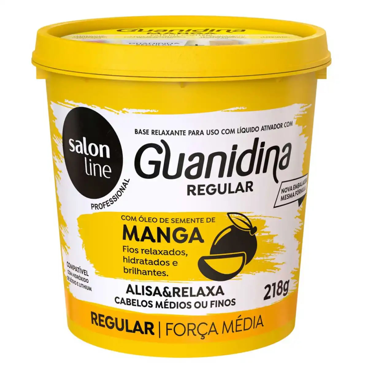 Guanidina Óleo Semente de Manga Regular Salon Line 218G