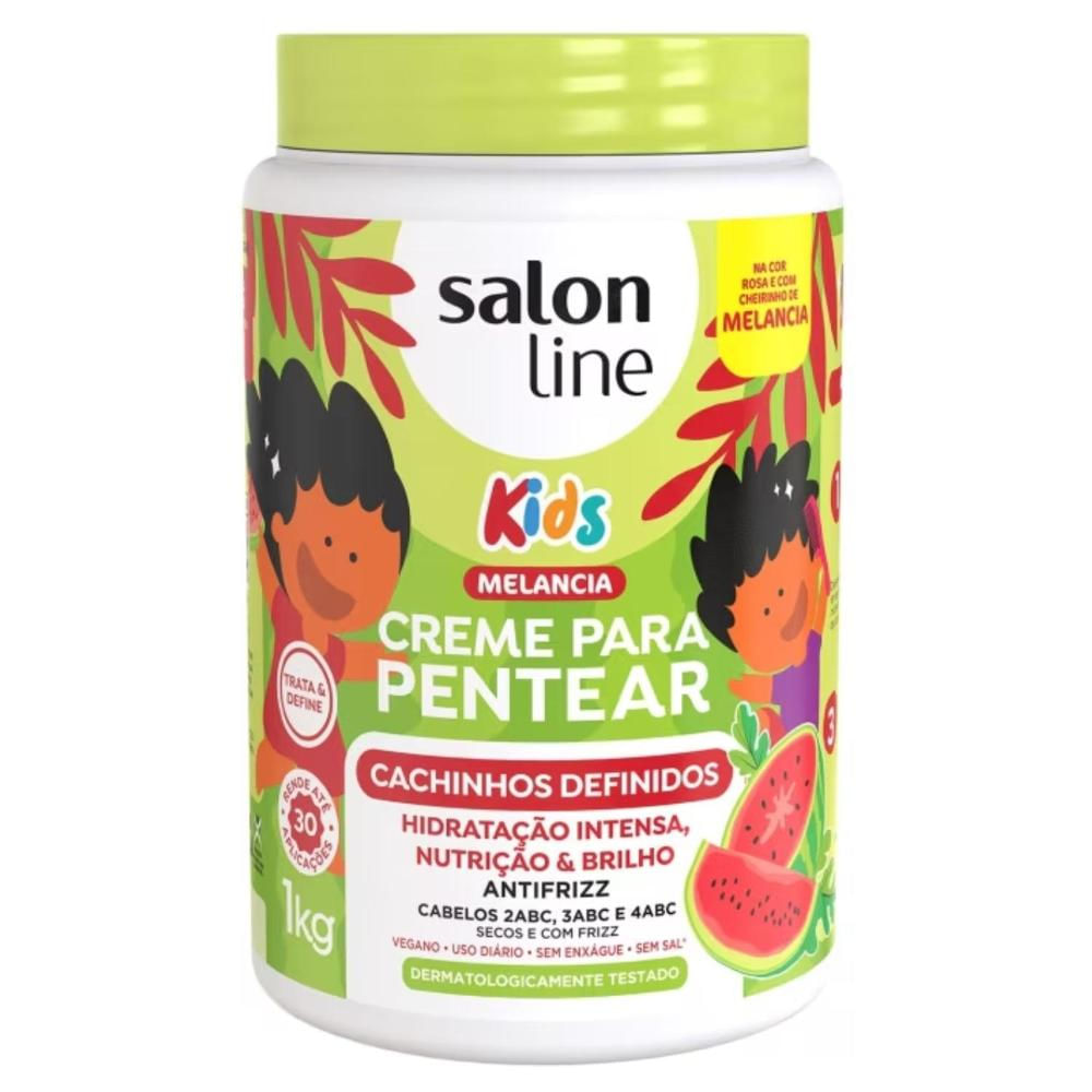 Creme para Pentear Salon Line Kids Melancia 1kg
