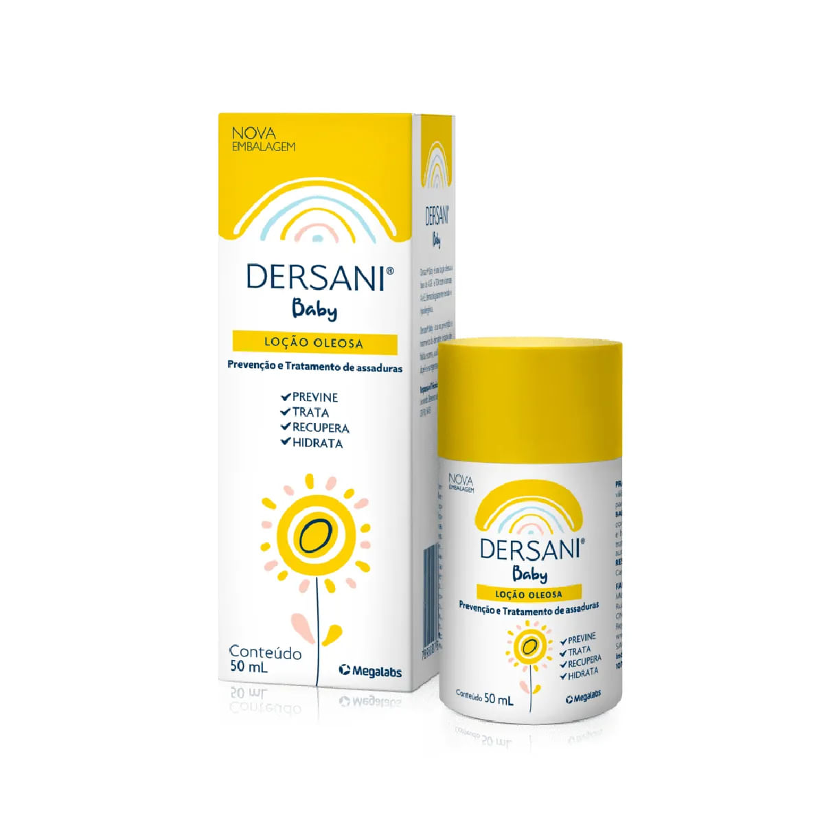 Loção para Assaduras Dersani Baby Hipoalergênico 50ml