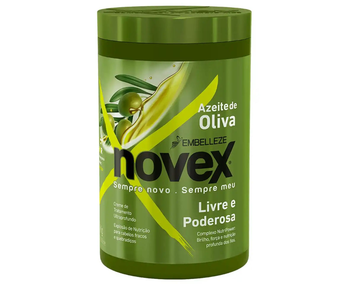 Creme de Tratamento Novex Azeite de Oliva 400g
