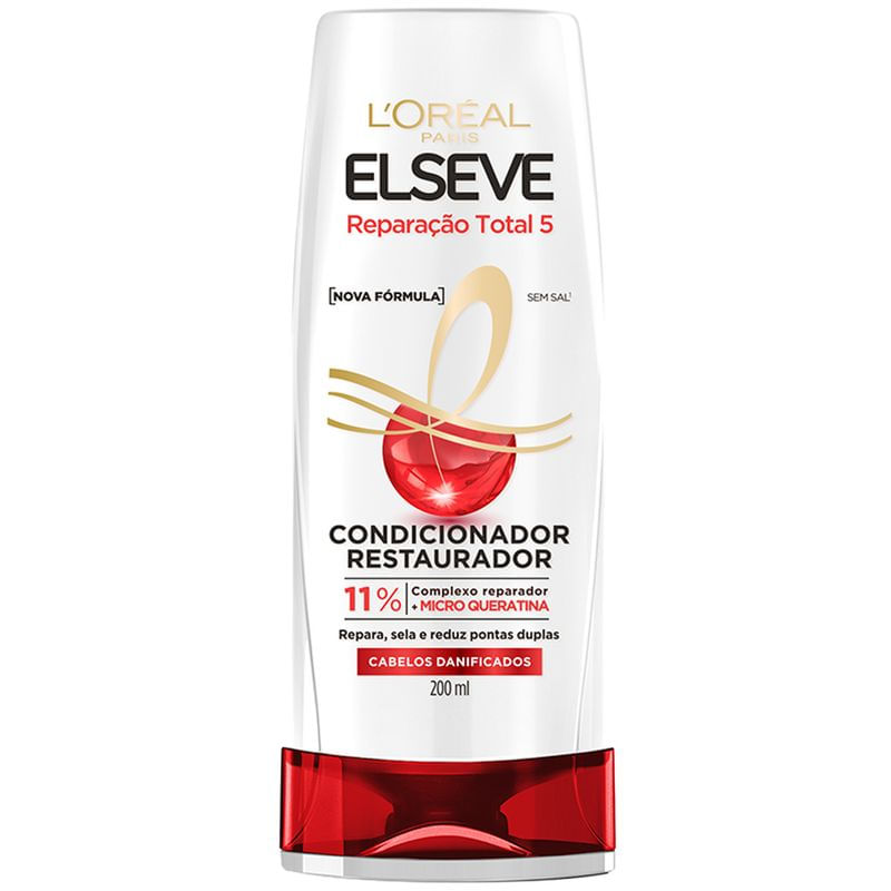 Condicionador Elseve Reparação Total 5 Loreal 200Ml