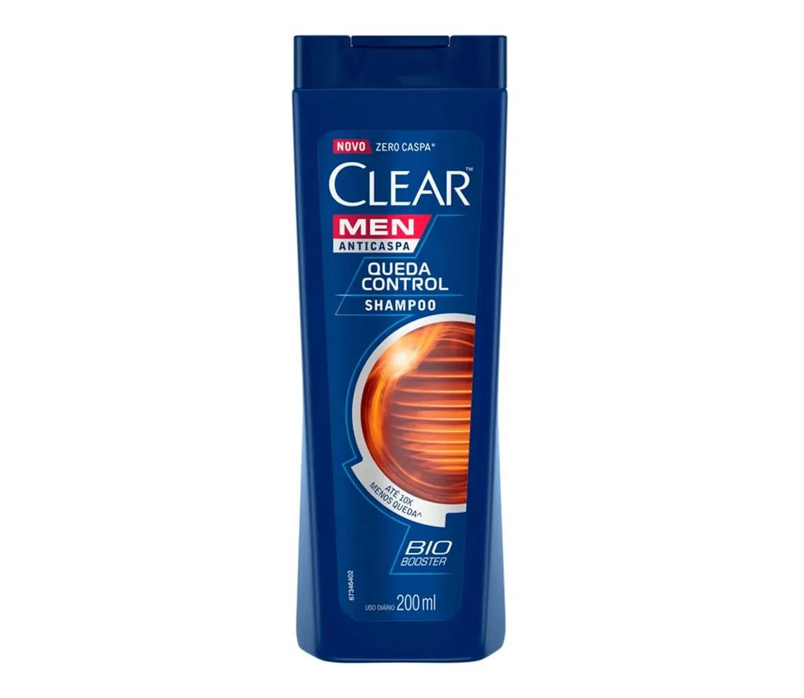 Shampoo Anticaspa Queda Control Clear Men 200ML