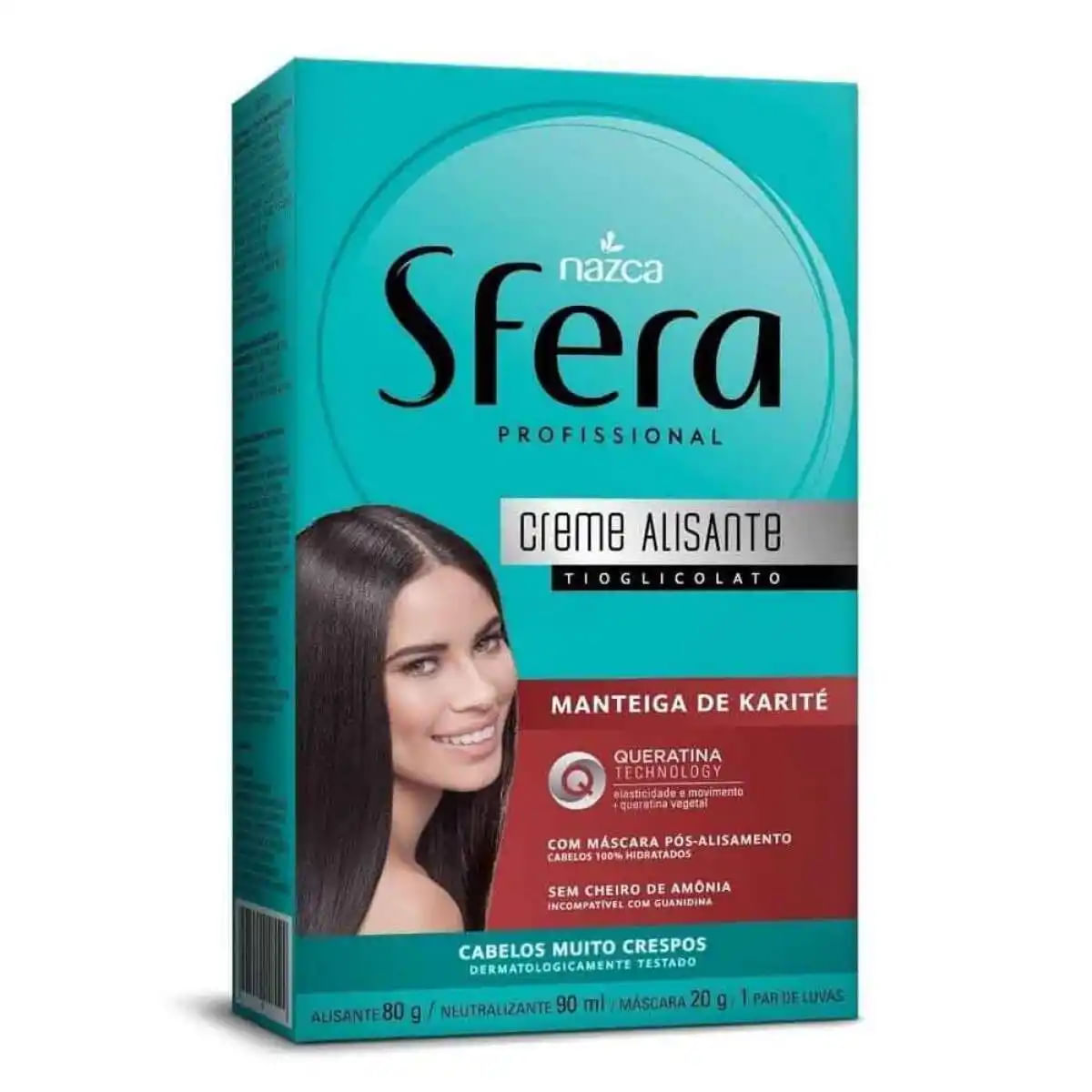 Creme Alisante Sfera Karité Queratina Nazca