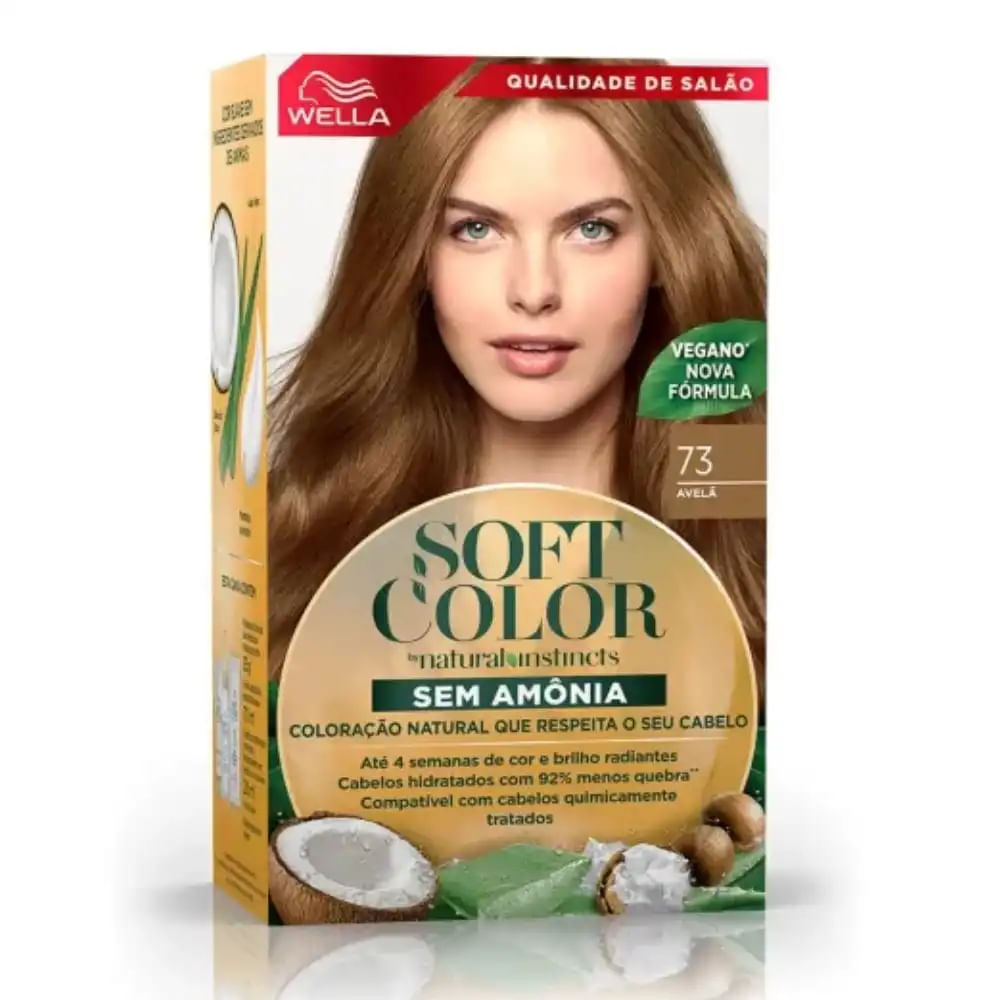 Tonalizante Soft Color Avelã 73 Wella - Época Cosméticos